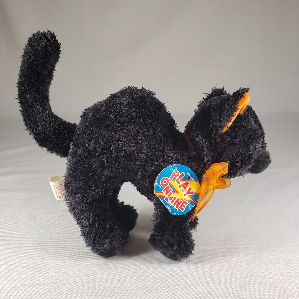Ty Beanie Babies‎ 2.0 Scaredy The Cat Halloween Plush Hang Tag + Sealed Code Tag